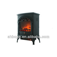 free standing electric fireplace